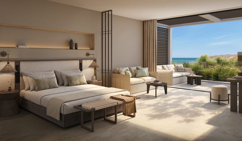 Deluxe Junior Suite Balcony Side Sea View